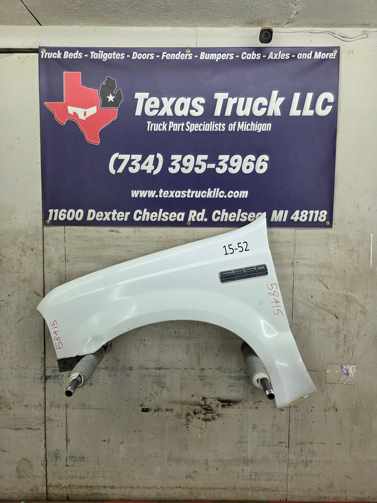 1999-2007 Ford Super Duty LH Driver Side Front Fender F250 F350 F450 F550 Excursion