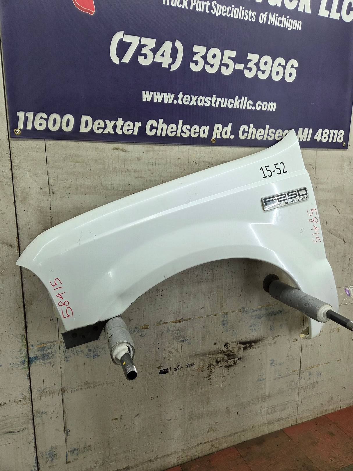 1999-2007 Ford Super Duty LH Driver Side Front Fender F250 F350 F450 F550 Excursion