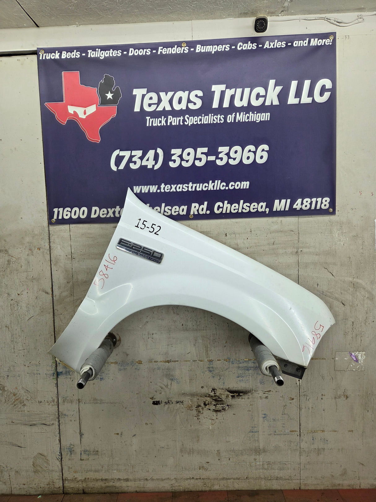 1999-2007 Ford Super Duty RH Passenger Side Front Fender F250 F350 F450 F550 Excursion