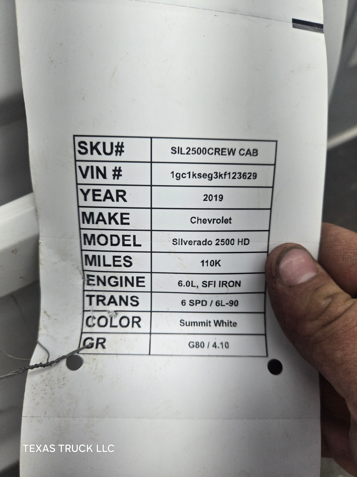2014-2019 Chevrolet Silverado / GMC Sierra LH Rear Driver Side Crew Cab Door 1500 2500 3500 HD