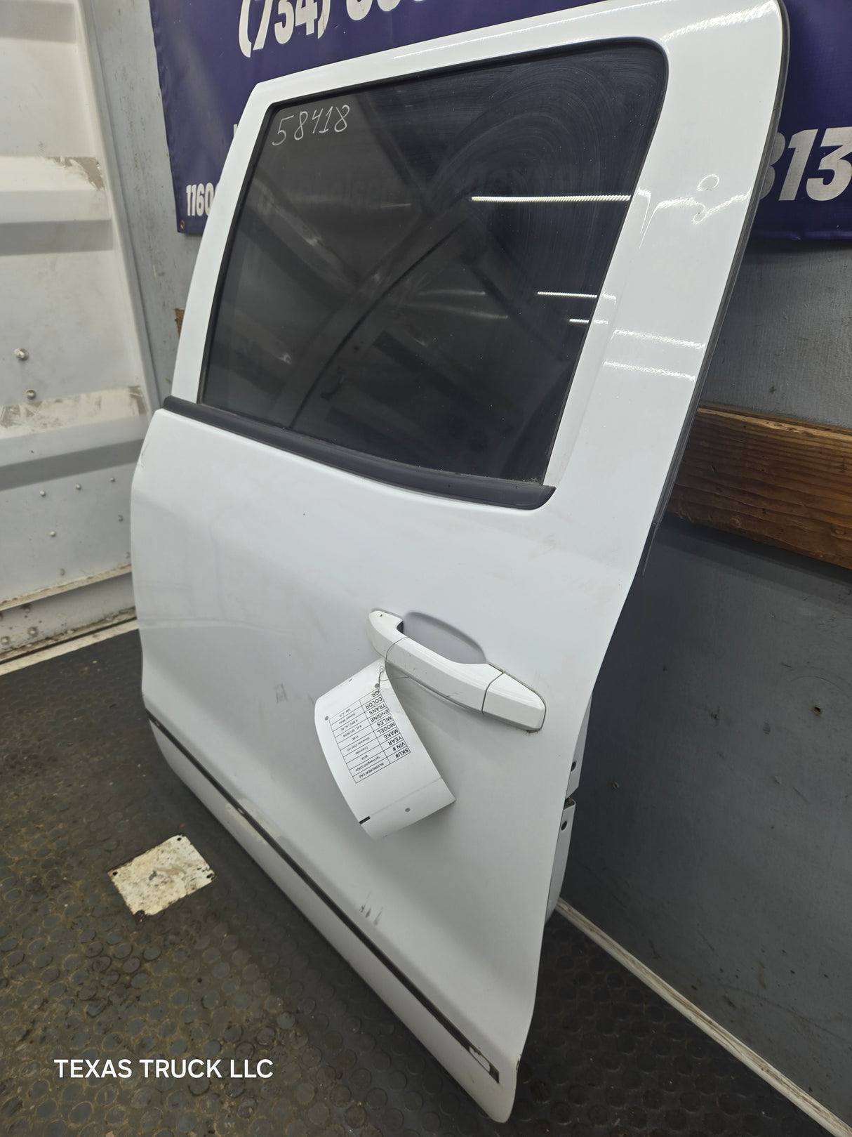2014-2019 Chevrolet Silverado / GMC Sierra LH Rear Driver Side Crew Cab Door 1500 2500 3500 HD