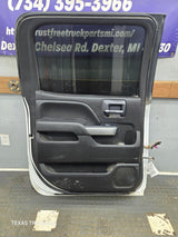 2014-2019 Chevrolet Silverado / GMC Sierra LH Rear Driver Side Crew Cab Door 1500 2500 3500 HD