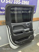 2014-2019 Chevrolet Silverado / GMC Sierra LH Rear Driver Side Crew Cab Door 1500 2500 3500 HD