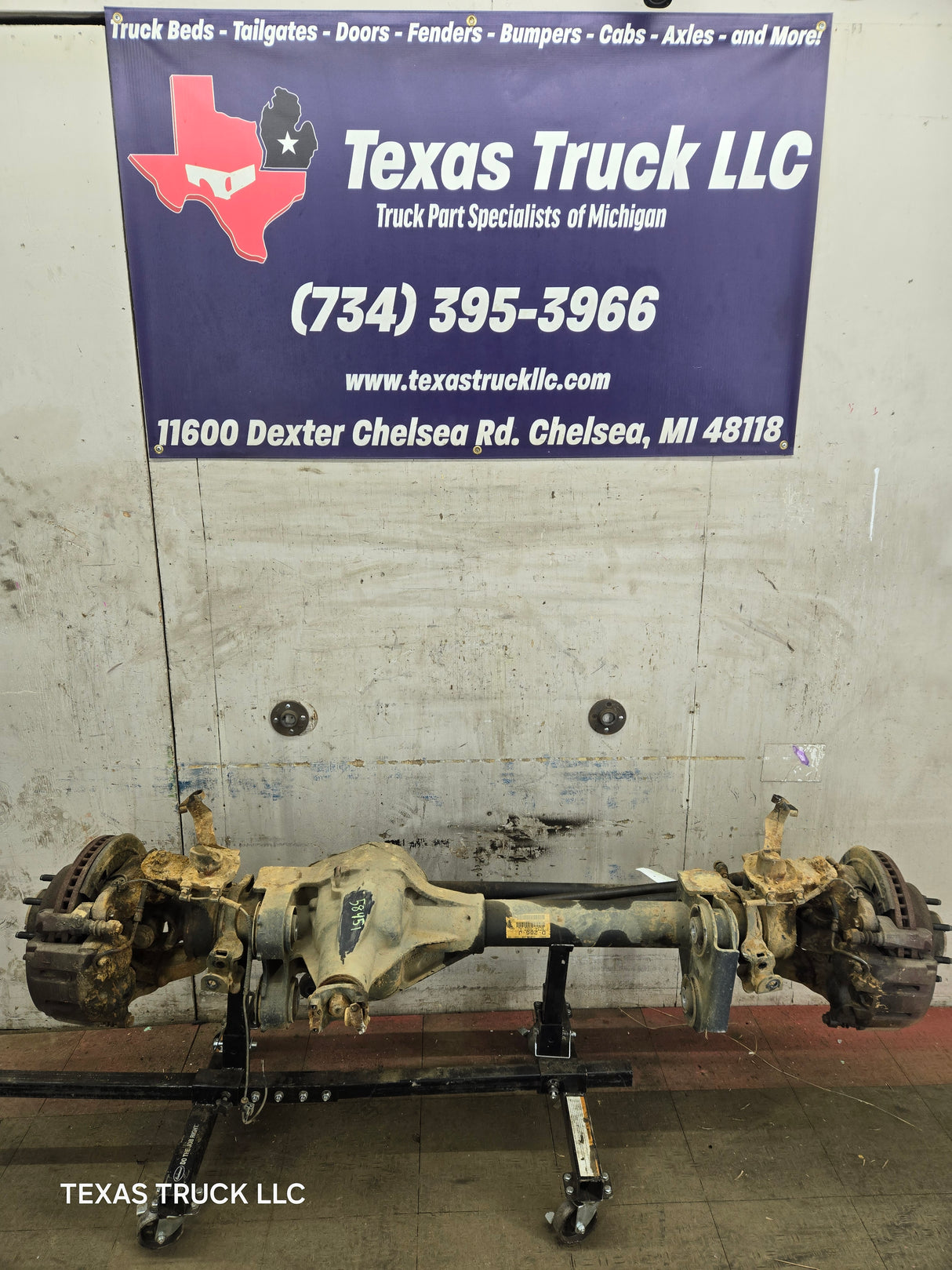 2008-2010 Ford Super Duty F250 F350 FRONT Axle 3.73 SRW