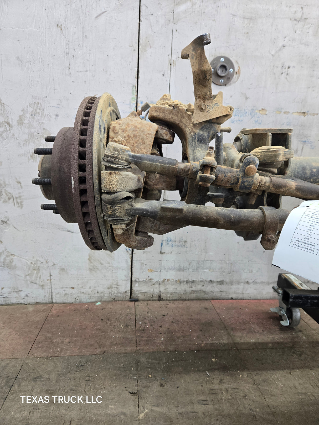 2008-2010 Ford Super Duty F250 F350 FRONT Axle 3.73 SRW