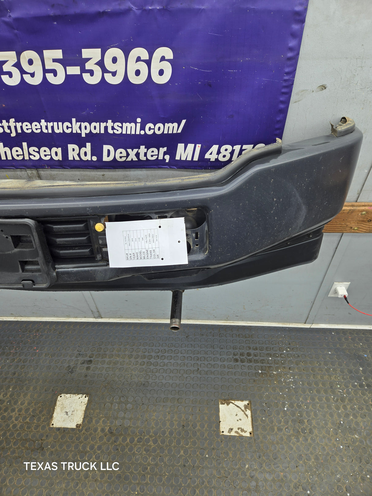 2018-2019 Ford F150 Front Bumper - Black