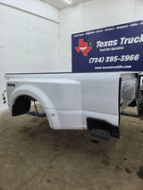2023-2026 Ford Super Duty F350 F450 F550 8' Dually Truck Bed - Oxford White