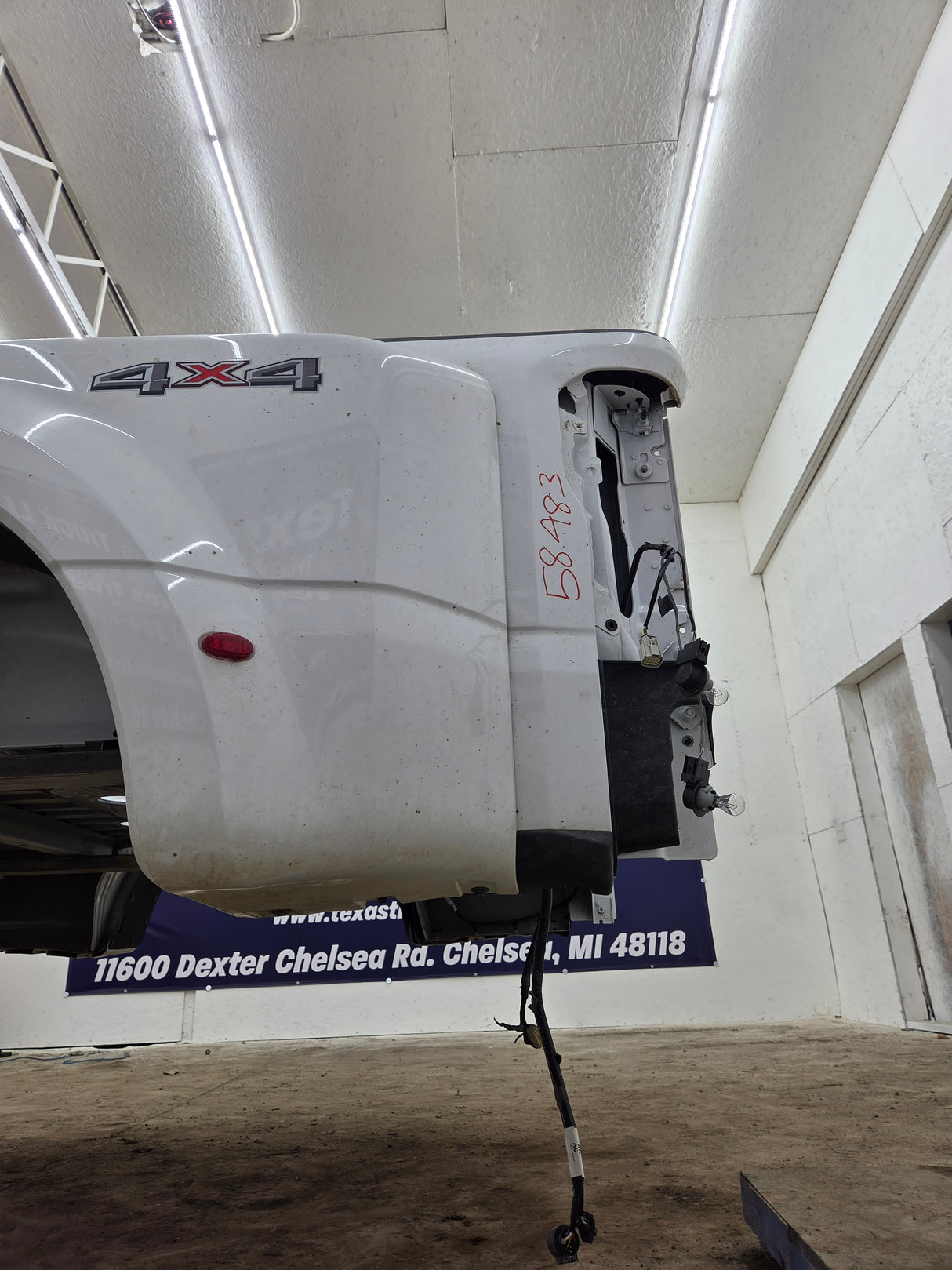 2023-2026 Ford Super Duty F350 F450 F550 8' Dually Truck Bed - Oxford White