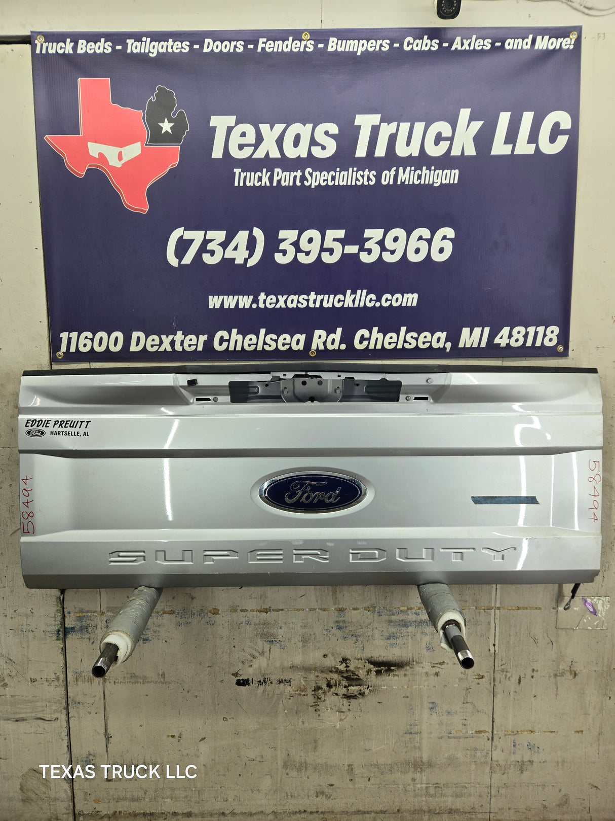 2017-2022 Ford F250 F350 F450 F550 Super Duty Tailgate