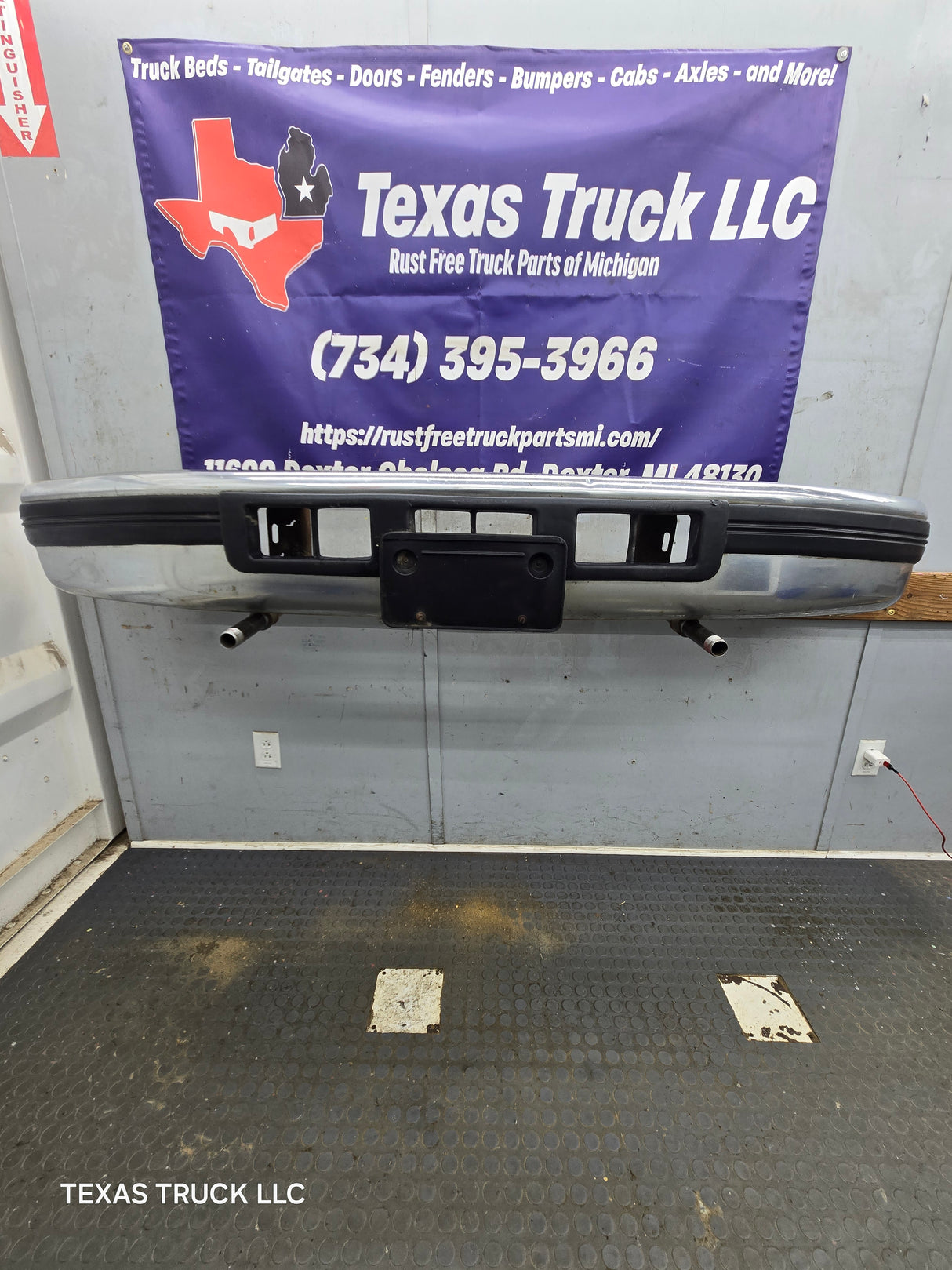 1992-1997 Ford F Series F250 F350 F450 F550 Front Bumper