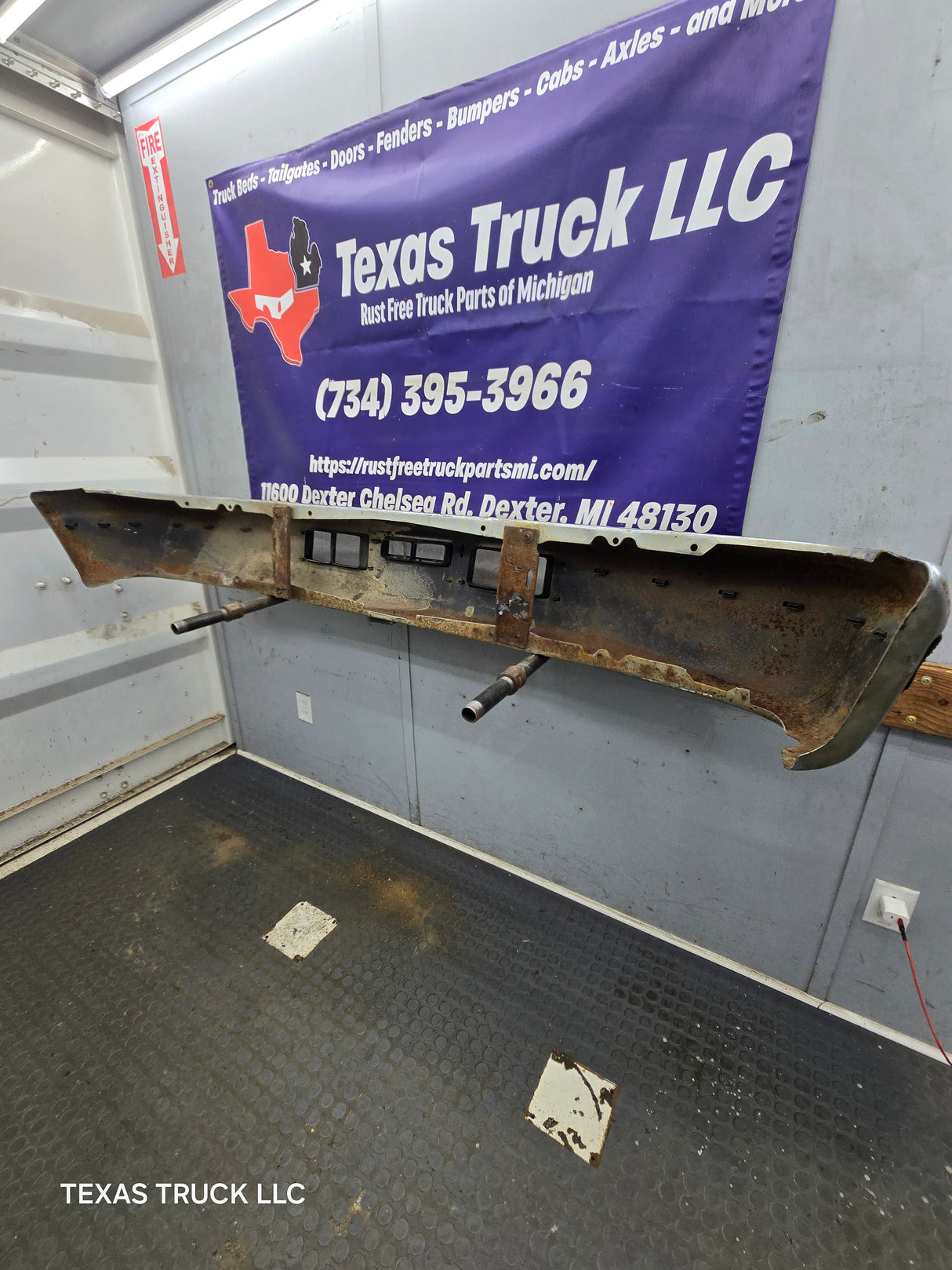 1992-1997 Ford F Series F250 F350 F450 F550 Front Bumper