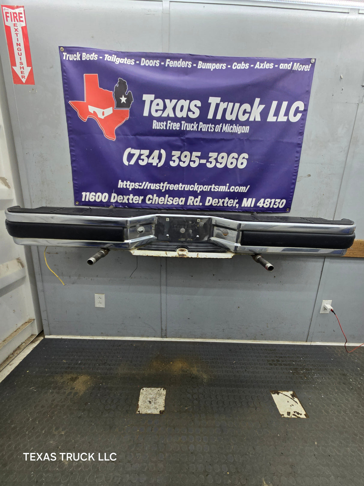 1980-1997 Ford F100 F150 F250 F350 Rear Bumper