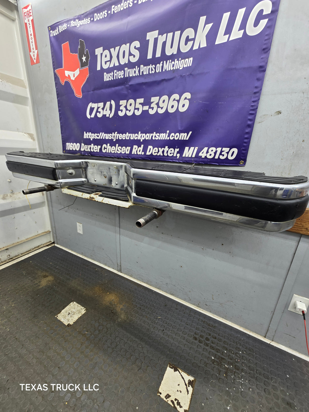 1980-1997 Ford F100 F150 F250 F350 Rear Bumper