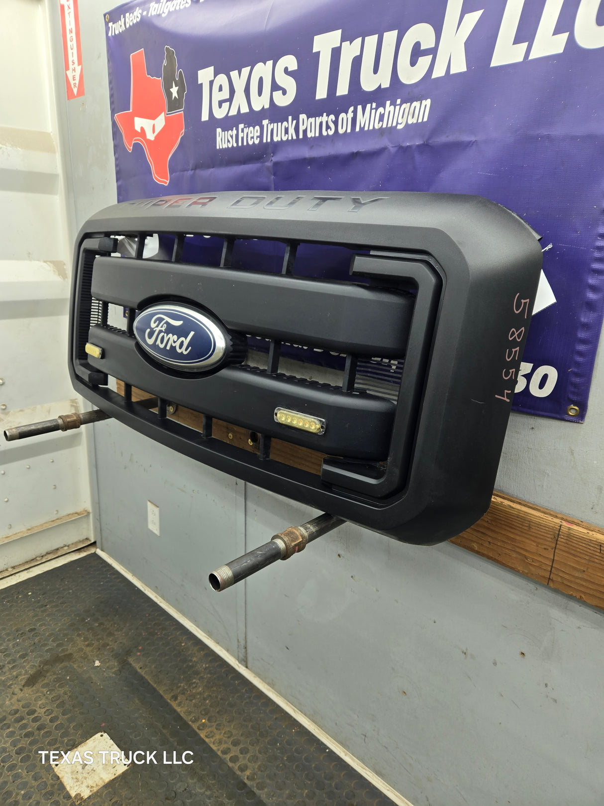 2011-2016 Ford Super Duty Black Grill F250 F350 F450 F550