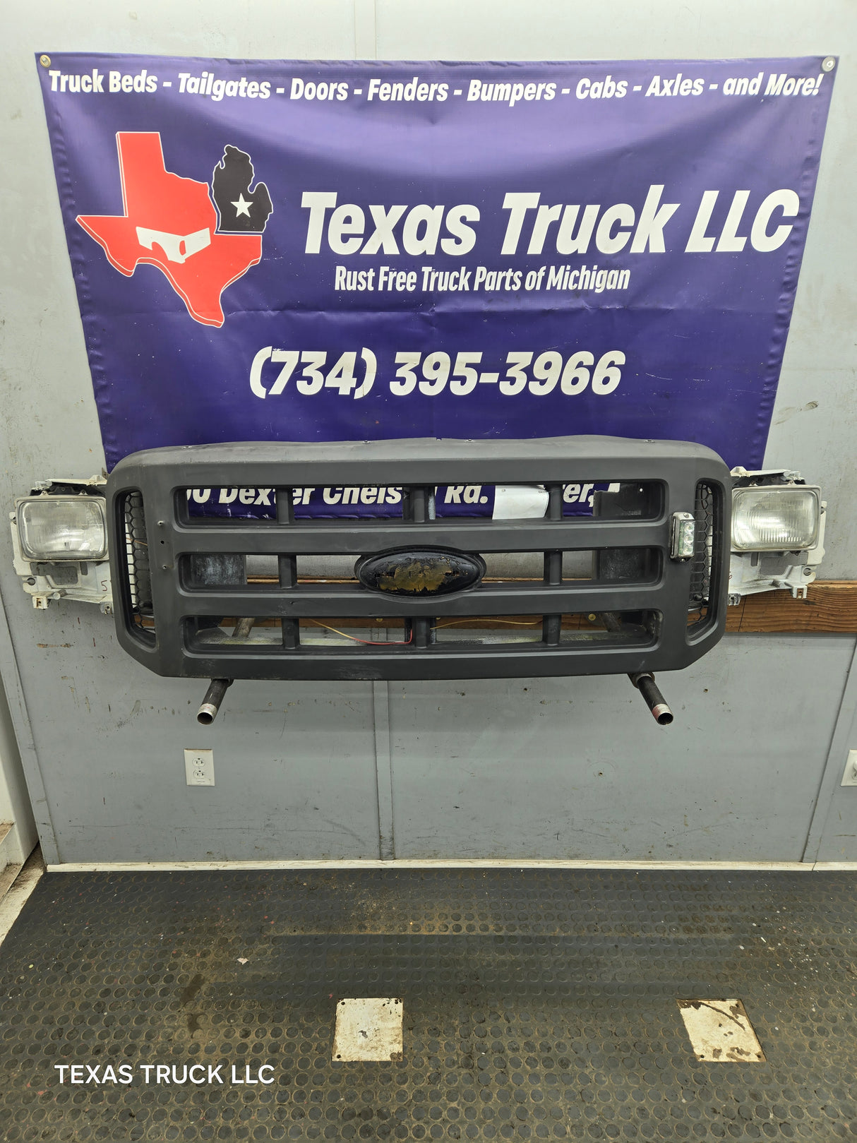 2005-2007 Ford Super Duty Excursion Header Panel / Grill Support F250 F350 F450 F550
