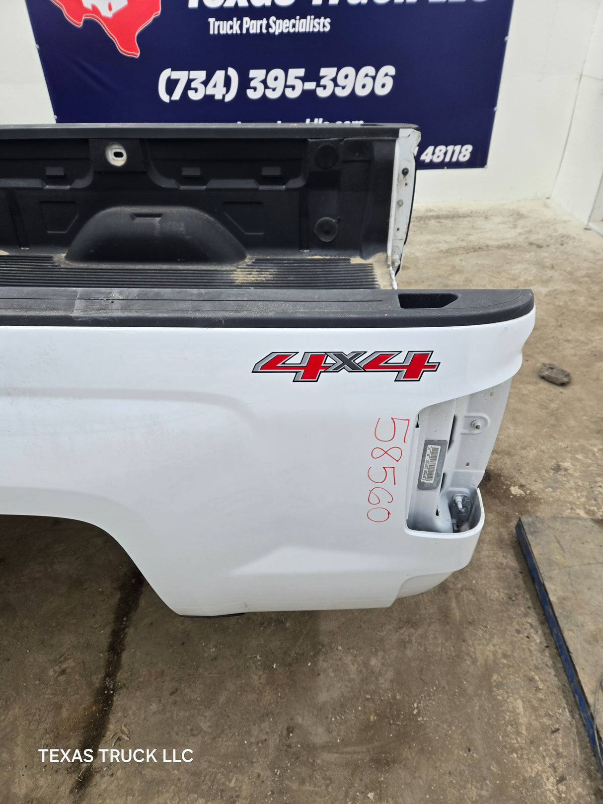 2014-2019 Chevrolet Silverado 1500 2500 3500 HD 8' Long Truck Bed