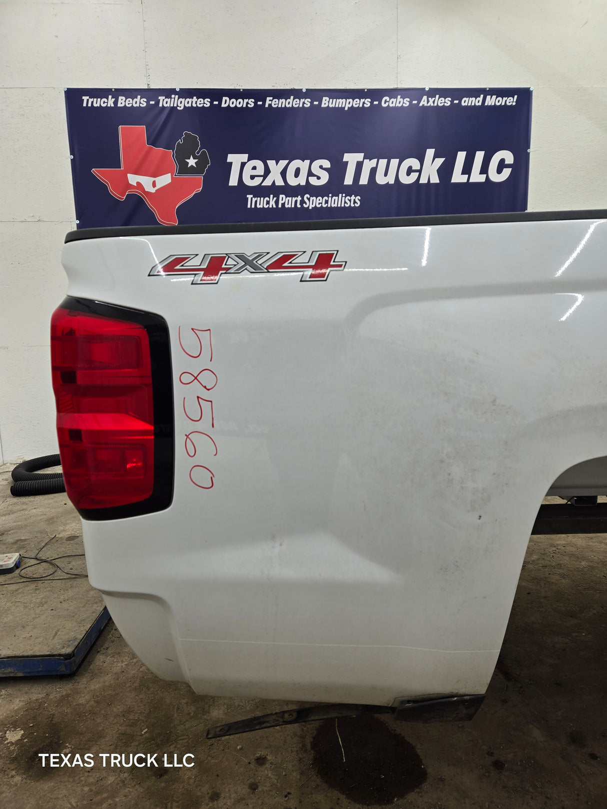 2014-2019 Chevrolet Silverado 1500 2500 3500 HD 8' Long Truck Bed
