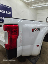 2017-2022 Ford Super Duty F350 F450 F550 8' Dually Bed - Oxford white