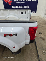 2017-2022 Ford Super Duty F350 F450 F550 8' Dually Bed - Oxford white