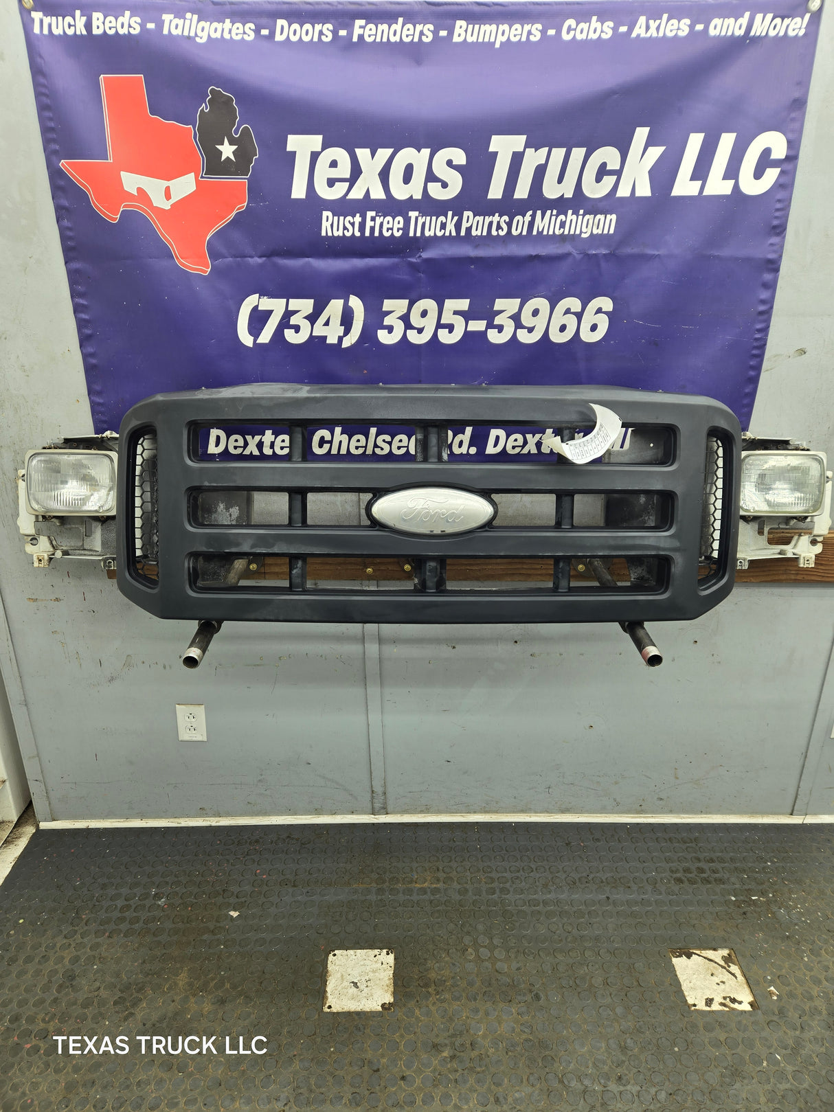 2005-2007 Ford Super Duty Excursion Header Panel / Grill Support F250 F350 F450 F550