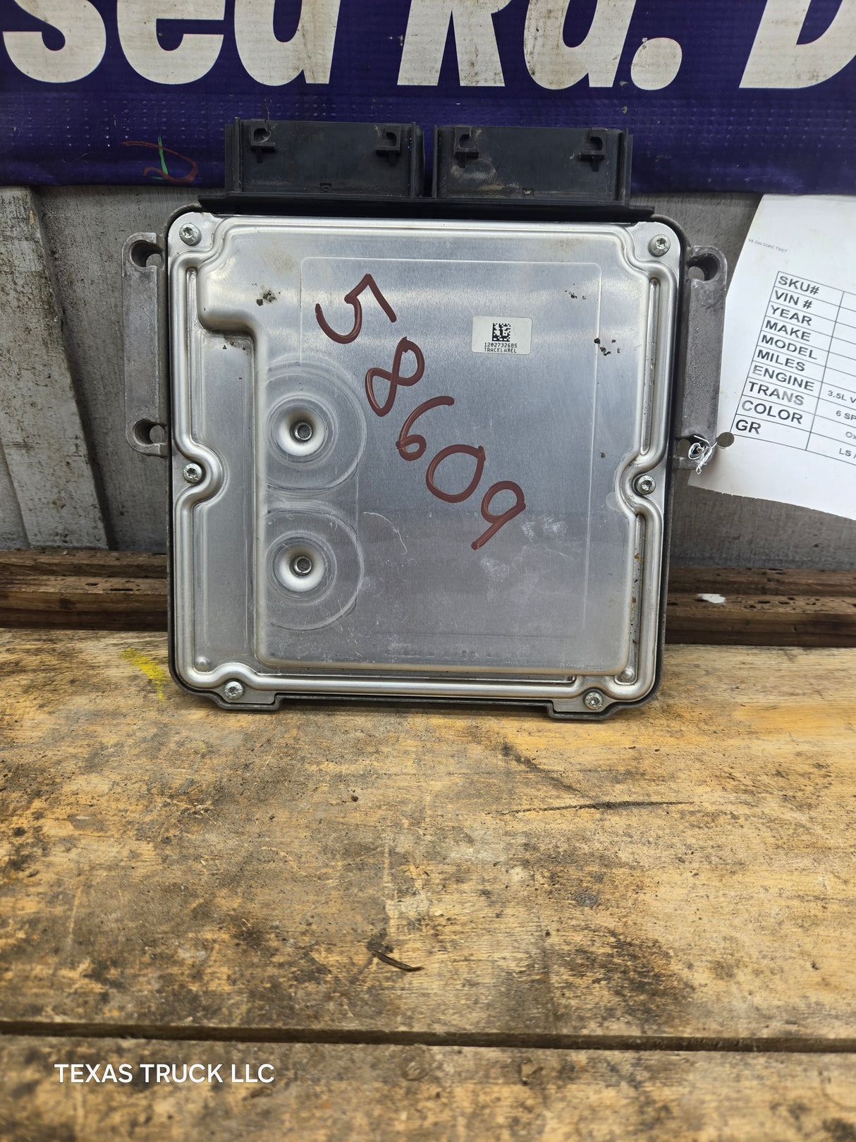 2013 Ford F150 3.5L PCM DL3A-12A650-ZF