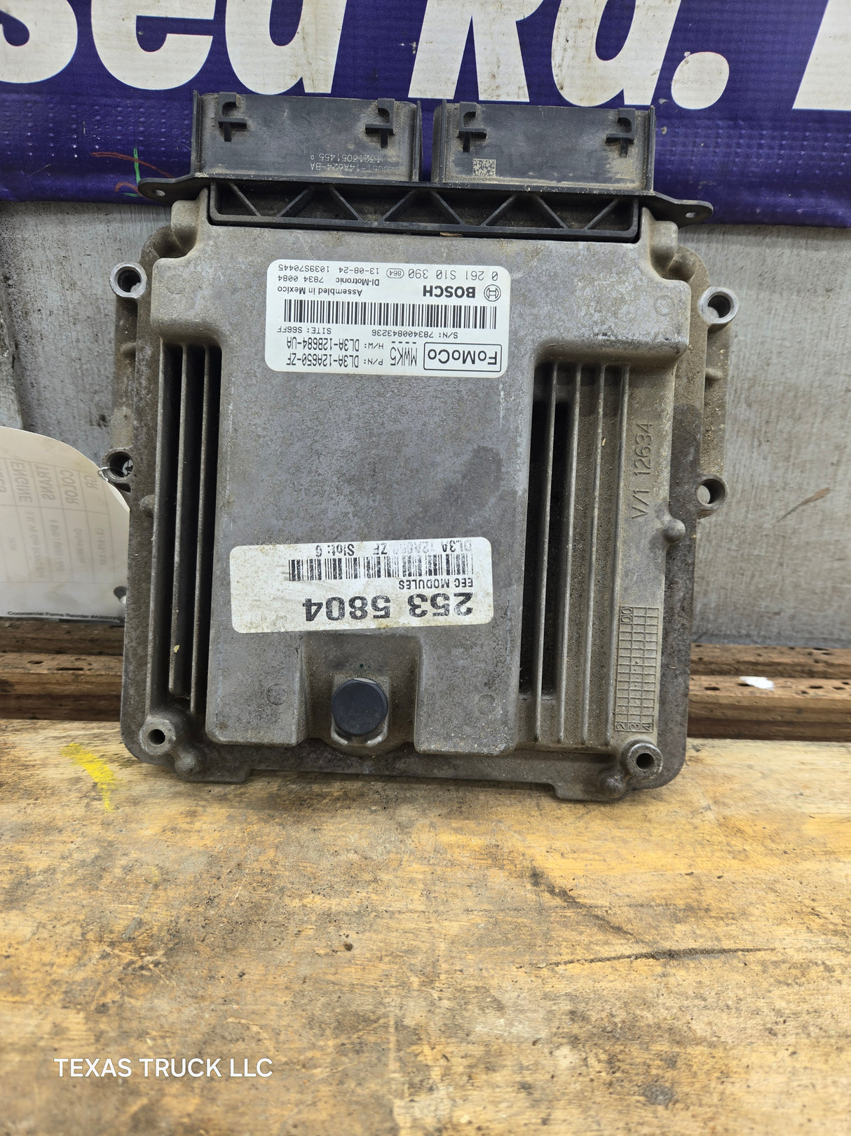 2013 Ford F150 3.5L PCM DL3A-12A650-ZF