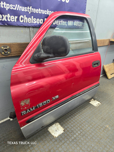 1994-2002 Dodge Ram 2nd Gen Quad Cab 4 Door Square Corner LH Driver Side Front Door