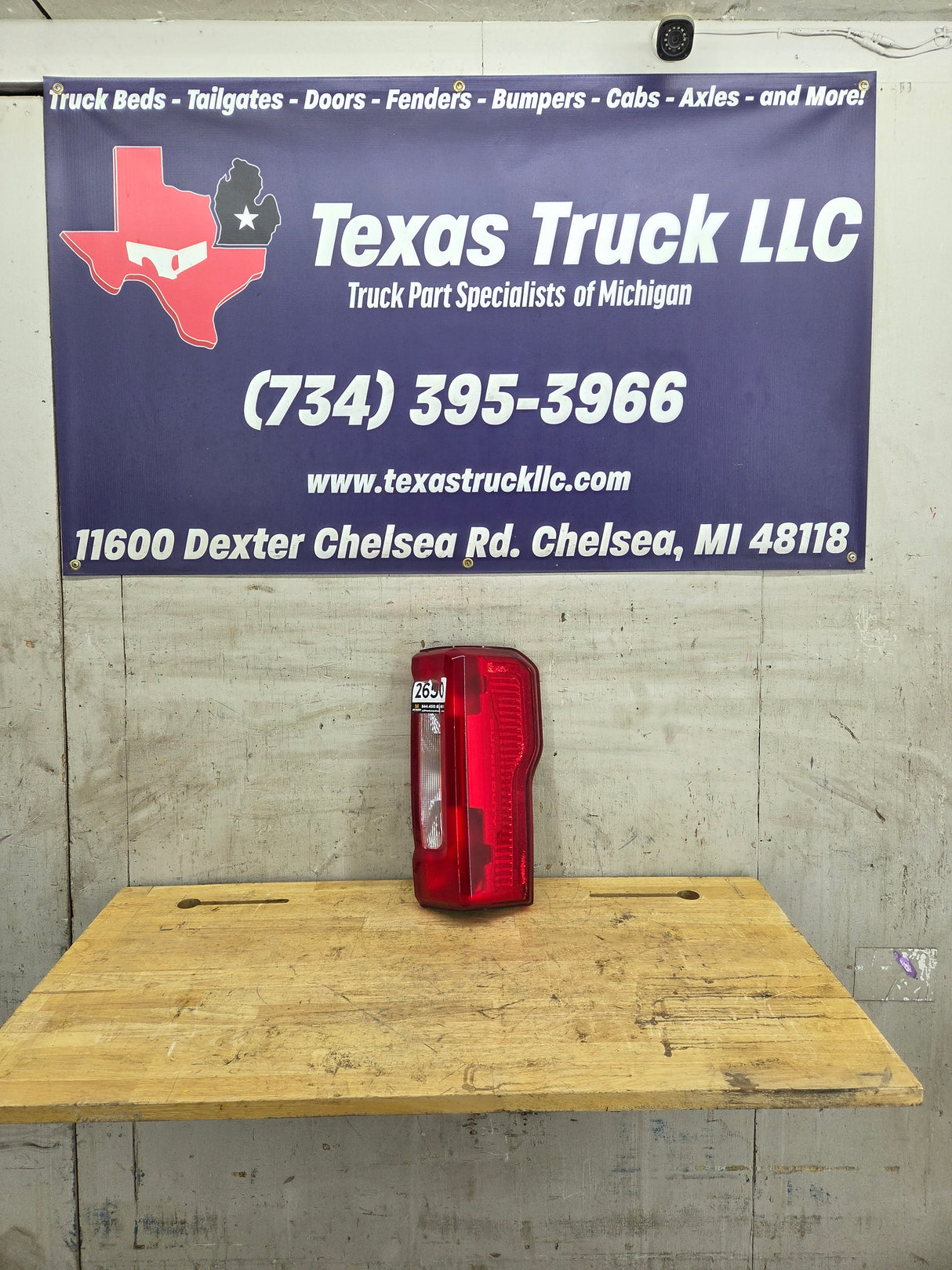 2023-2026 Ford Super Duty F250 F350 F450 F550 OEM RH Passenger Side Tail Light PC3B-13B504-AG
