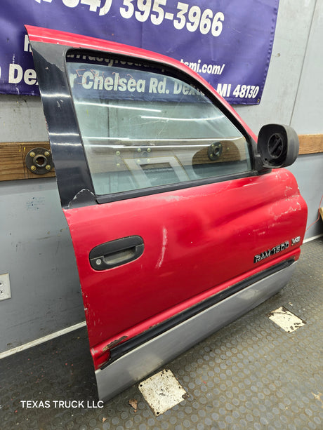 1994-2002 Dodge Ram 2nd Gen Quad Cab 4 Door Square Corner RH Passenger Door