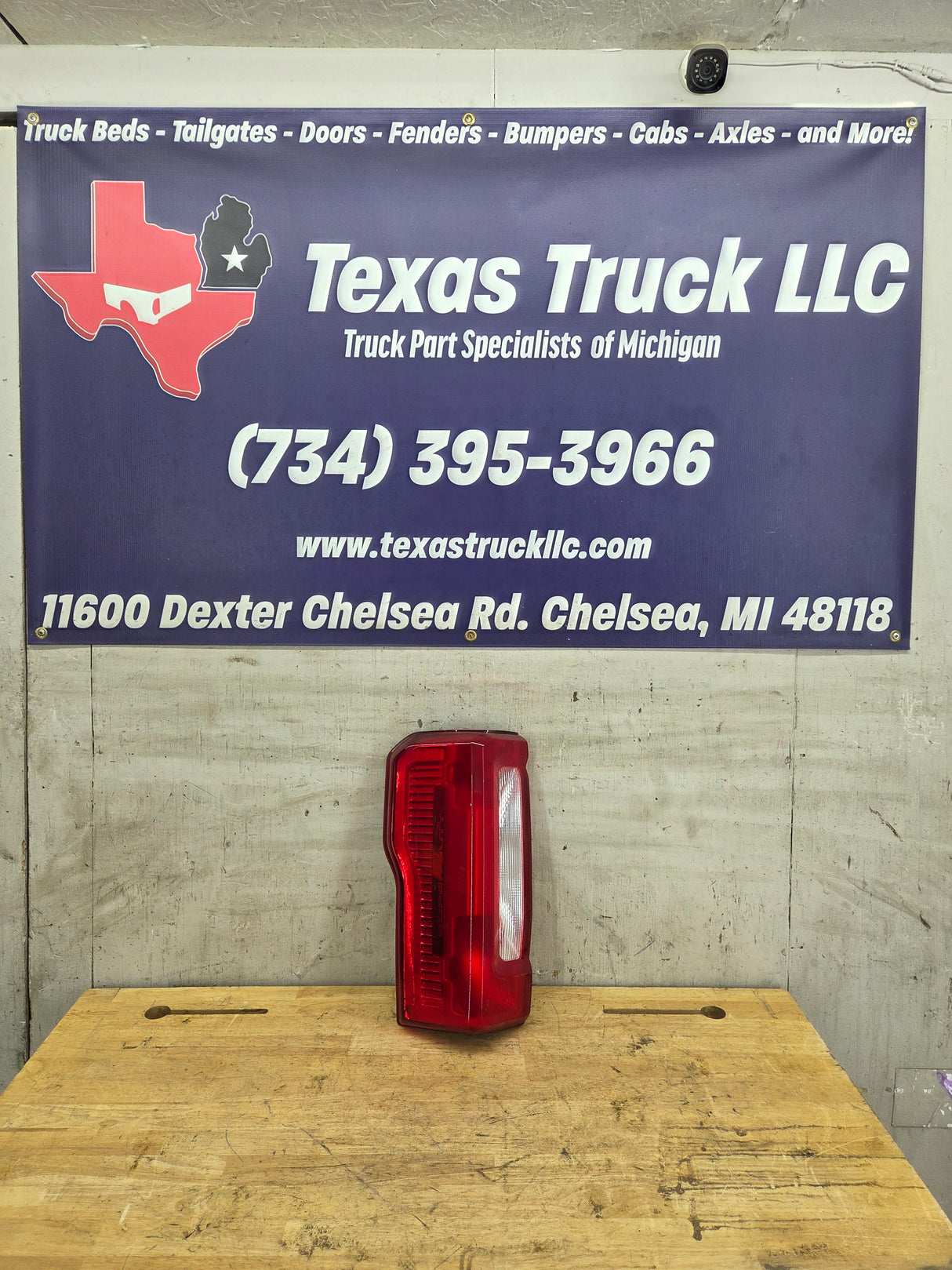 2023-2026 Ford Super Duty F250 F350 F450 F550 OEM LH Driver Side Tail Light PC3B-13B505-A