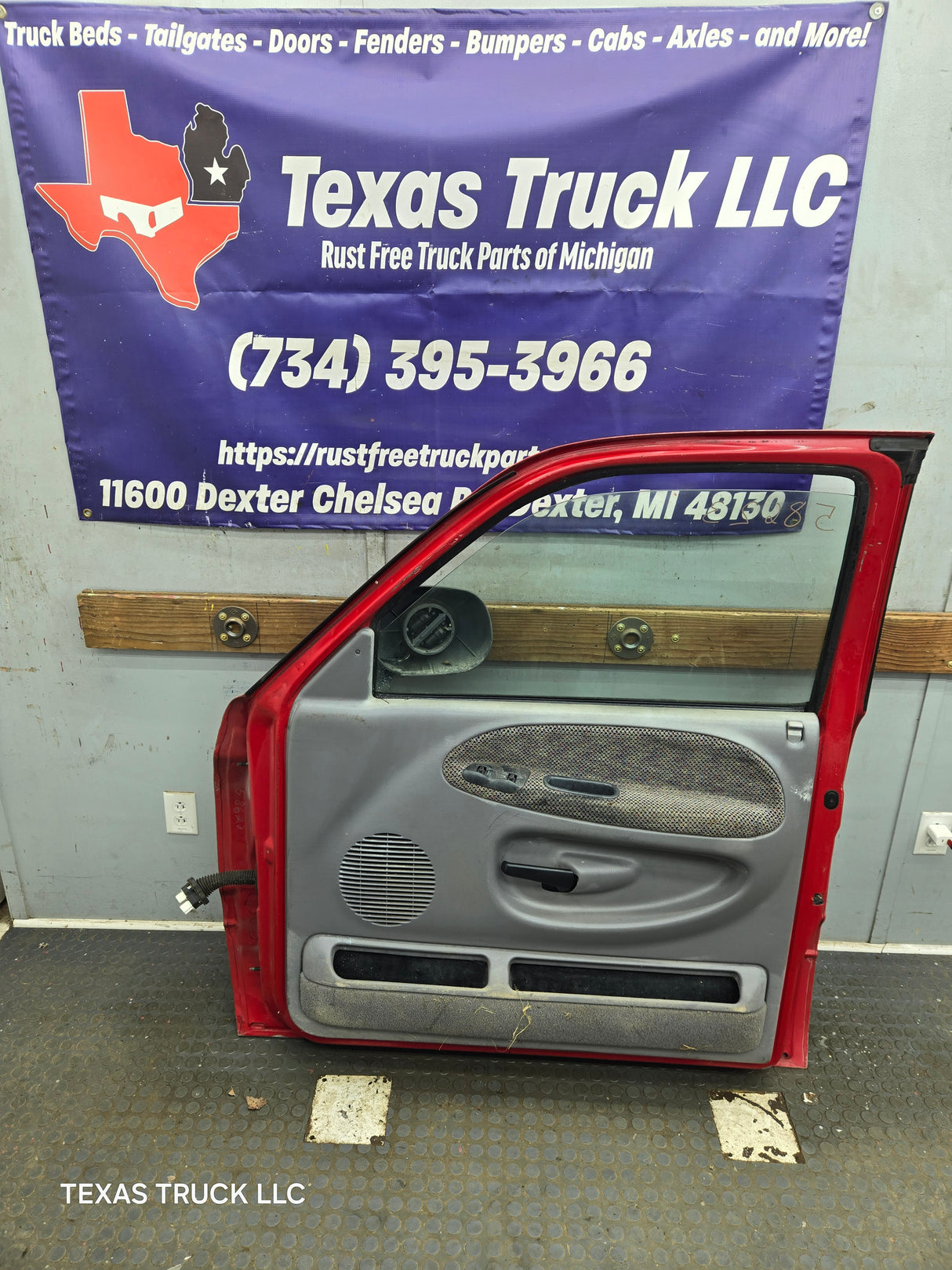 1994-2002 Dodge Ram 2nd Gen Quad Cab 4 Door Square Corner RH Passenger Door