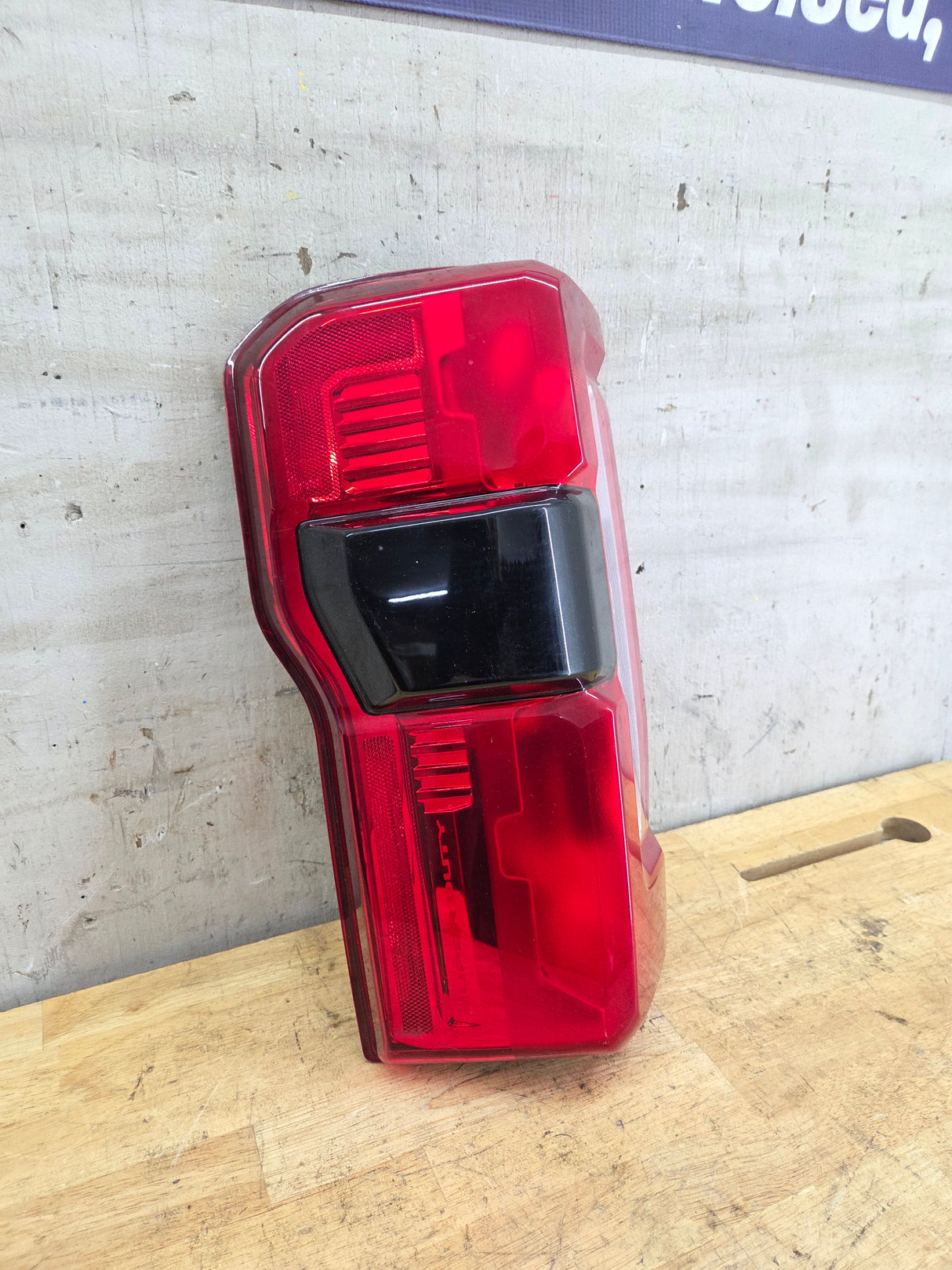 2023-2026 Ford Super Duty F250 F350 F450 LH Driver Side Incandescent Tail Light With Bliss PC3B-13B505-BH