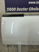 2008-2016 Ford Super Duty Tailgate with step F250 F350 F450 F550 - Pearl White