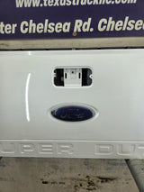 2008-2016 Ford Super Duty Tailgate with step F250 F350 F450 F550 - Pearl White