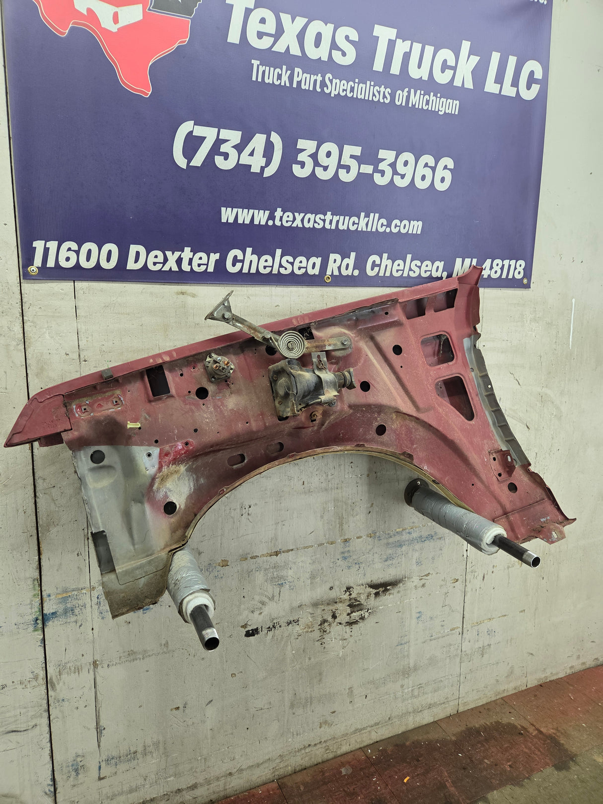 1987-1991 Ford F-150 F-250 F-350 F-450 F-550 PASSENGER FENDER