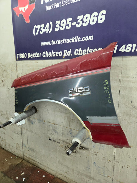 1987-1991 Ford F-150 F-250 F-350 F-450 F-550 DRIVER FENDER