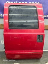 2008-2011 Ford Super Duty Driver Rear Door LH Crew Cab F250 F350 F450 F550