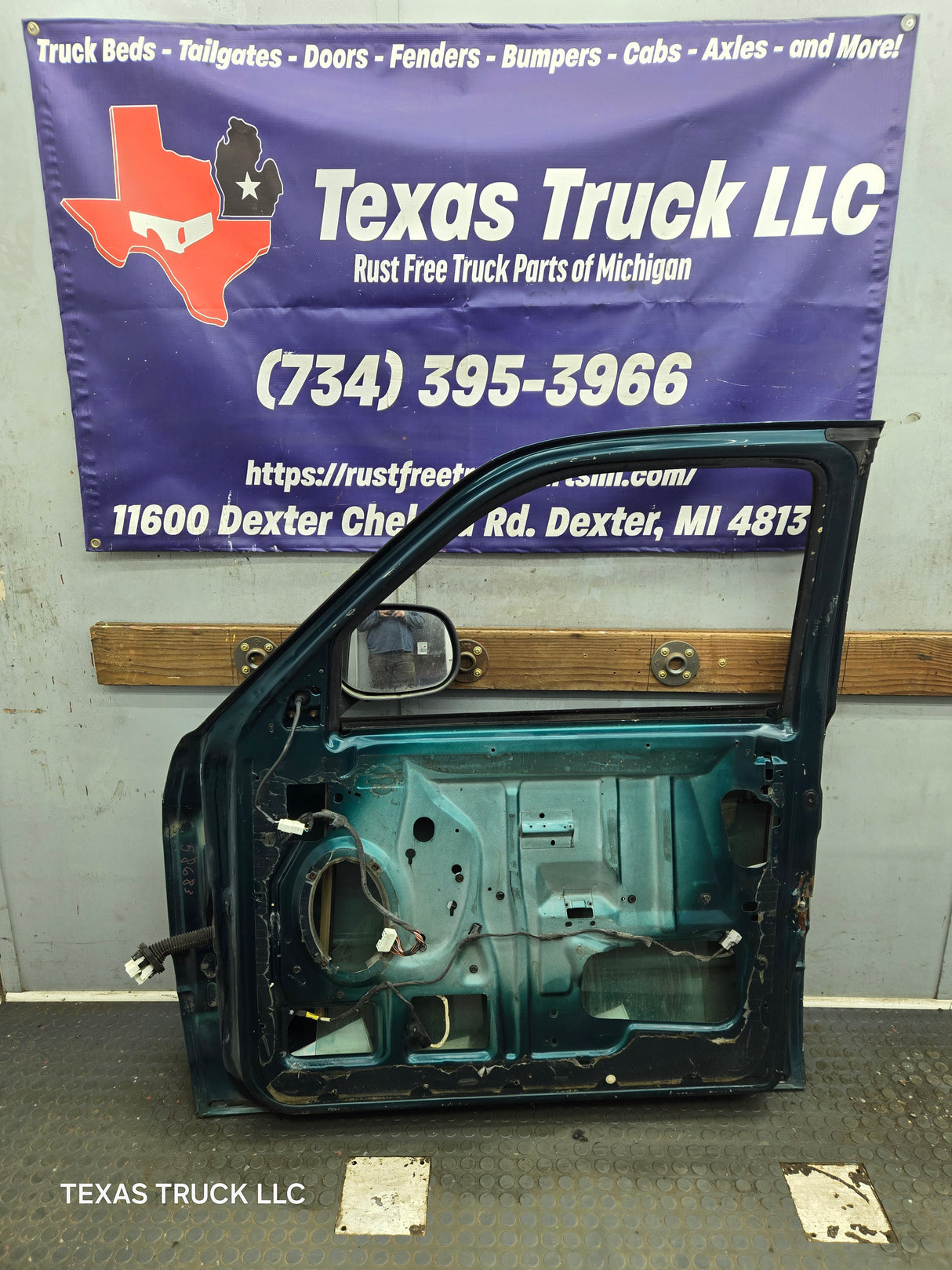 1994-2002 Dodge Ram 2nd Gen Quad Cab 4 Door Square Corner RH Passenger Door