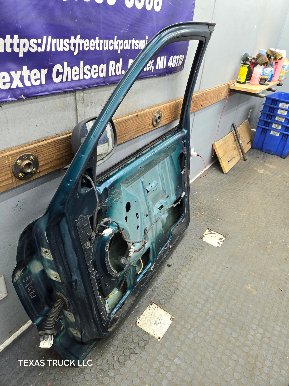 1994-2002 Dodge Ram 2nd Gen Quad Cab 4 Door Square Corner RH Passenger Door