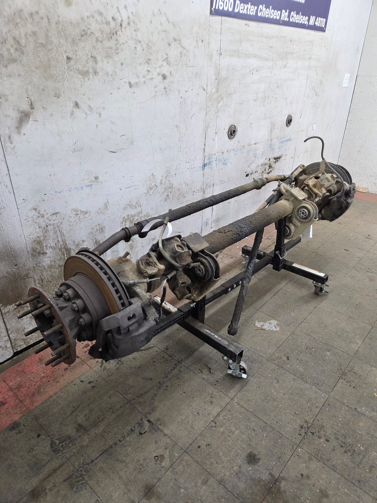2005-2016 Ford Super Duty F450 F550 FRONT Axle 2wd