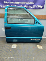 1994-2004 Chevrolet S10 /  GMC Sonoma RH Passenger Side Front Door
