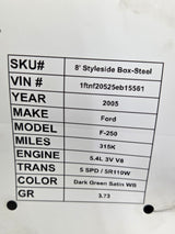 1999-2007 Ford Super Duty Hood F250 F350 F450 F550