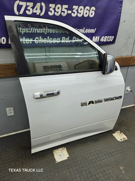2009-2018 Dodge Ram 4th Gen Passenger Side RH Front Quad Crew Cab Door 1500 2500 3500 4500 5500