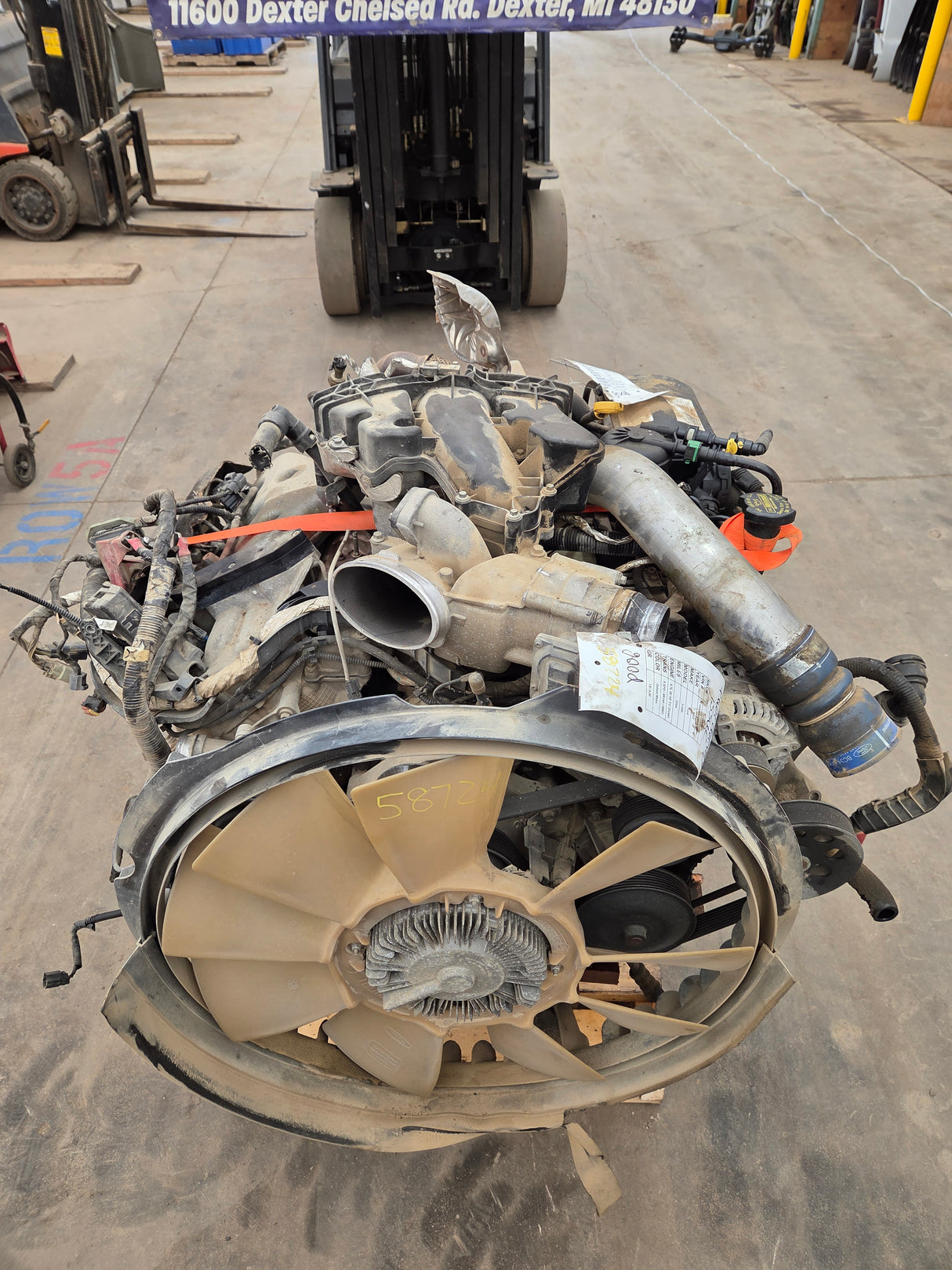 6.7L Power Stroke Complete ENGINE 276K CRANK NO START