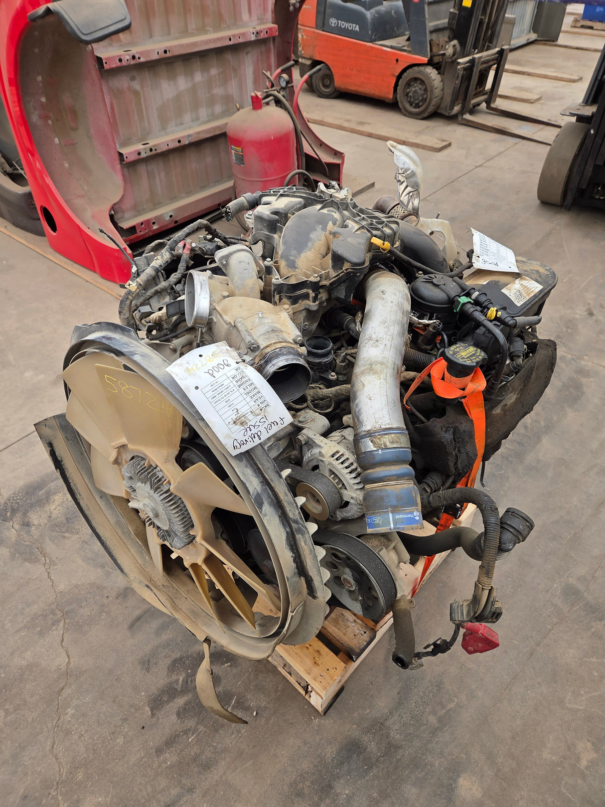 6.7L Power Stroke Complete ENGINE 276K CRANK NO START