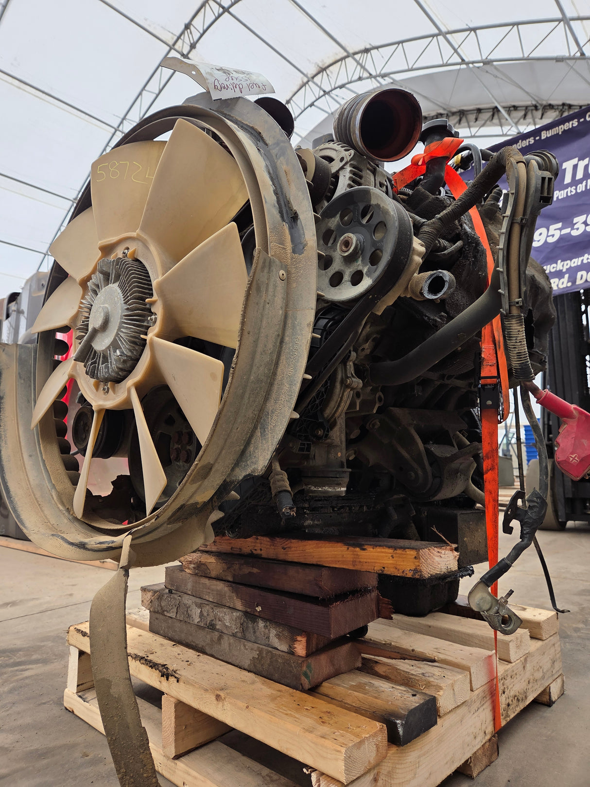 6.7L Power Stroke Complete ENGINE 276K CRANK NO START