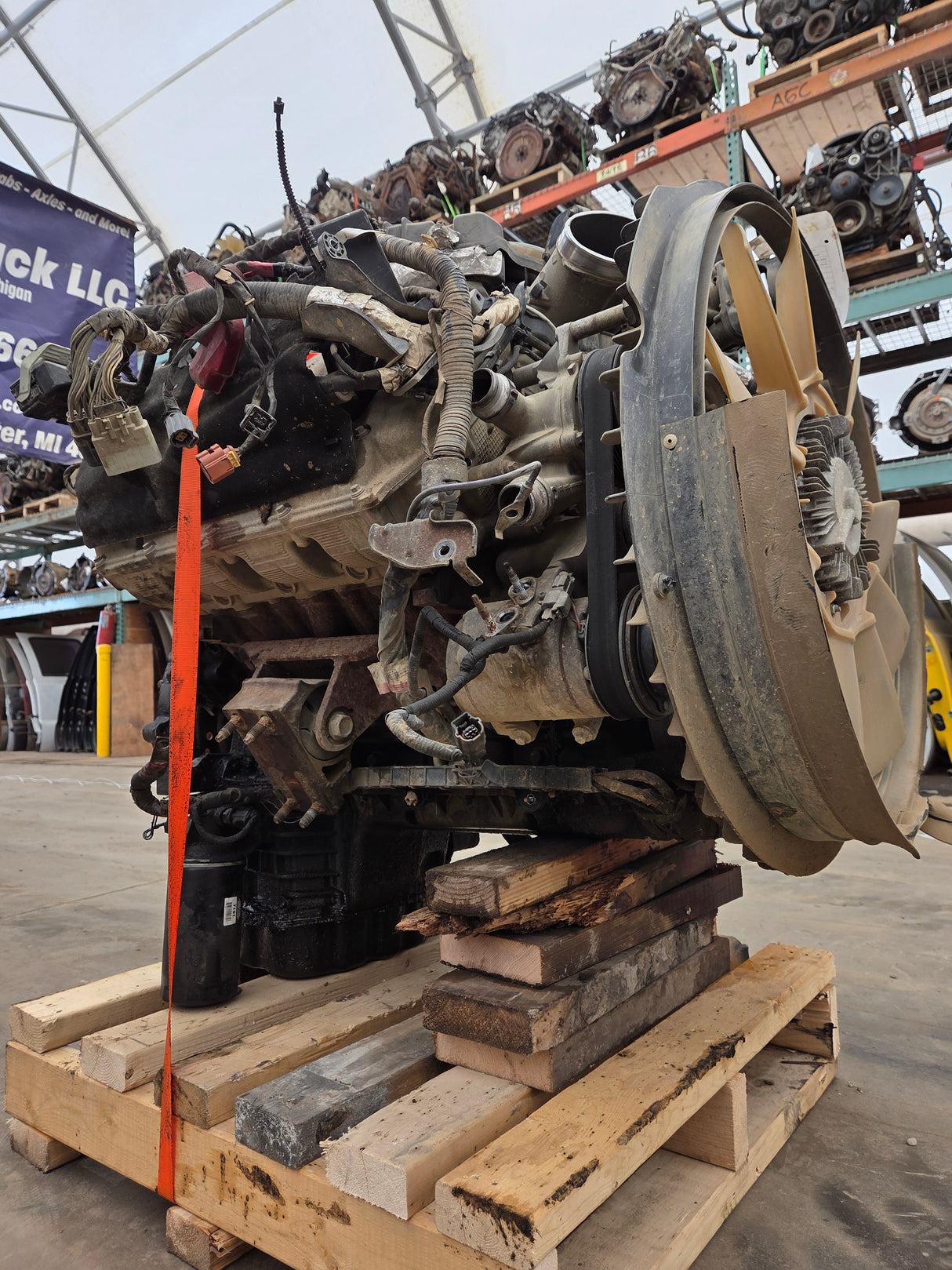 6.7L Power Stroke Complete ENGINE 276K CRANK NO START