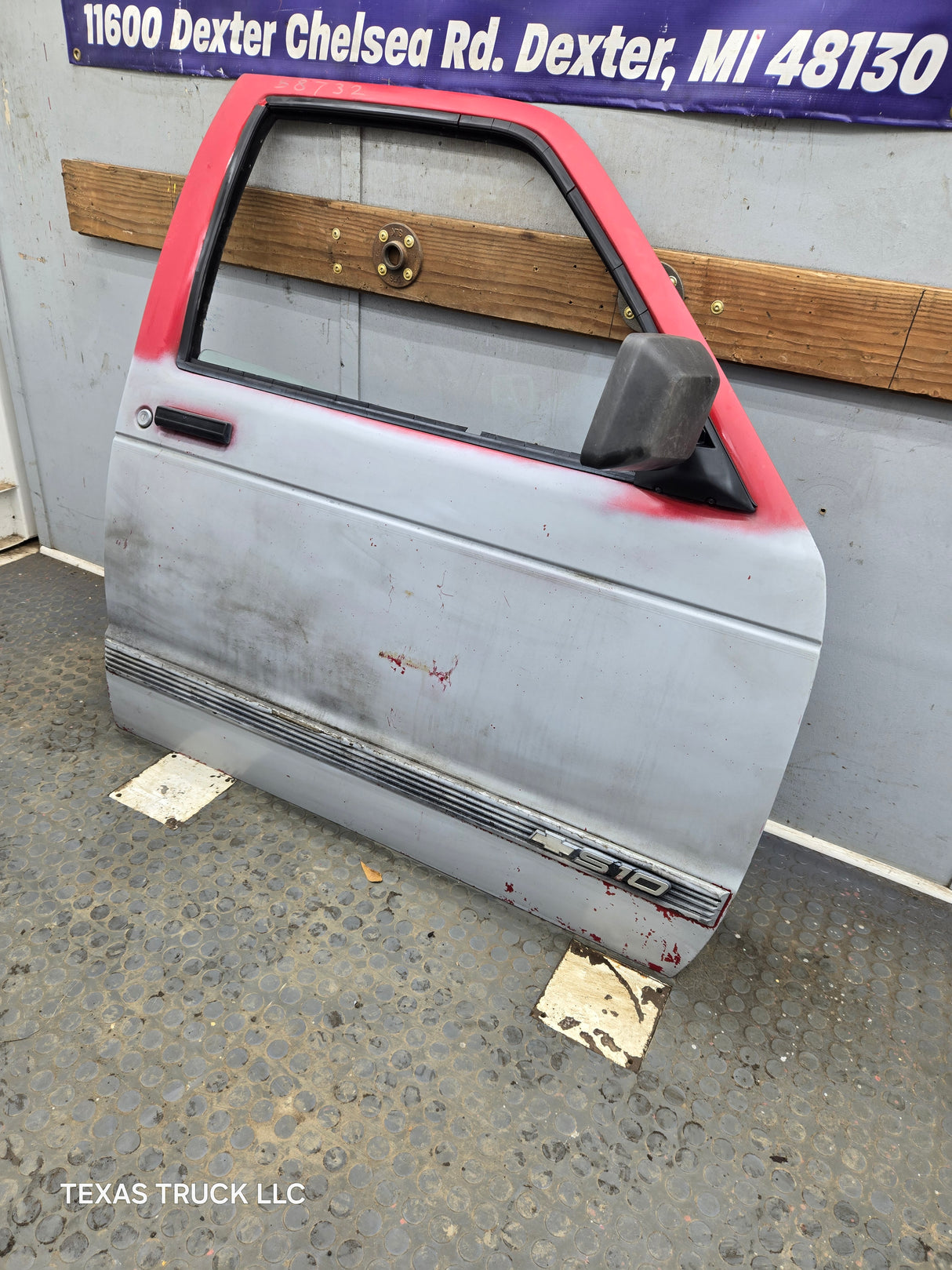 1982-1993 Chevrolet S10 /  GMC S15 Sonoma RH Passenger Side Front Door