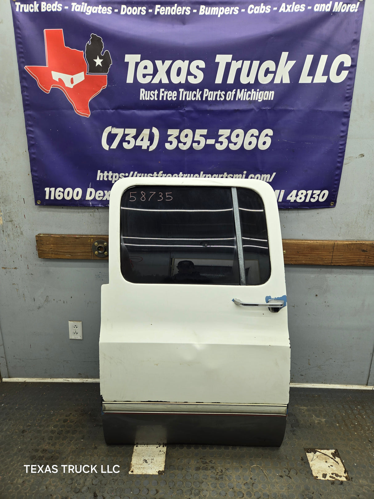 1973-1991 Chevrolet / GMC Square Body Drivers Side Rear Crew Cab Door LH K / C Series Suburban