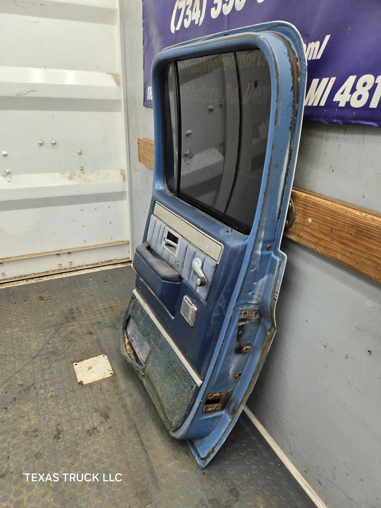 1973-1991 Chevrolet / GMC Square Body Drivers Side Rear Crew Cab Door LH K / C Series Suburban